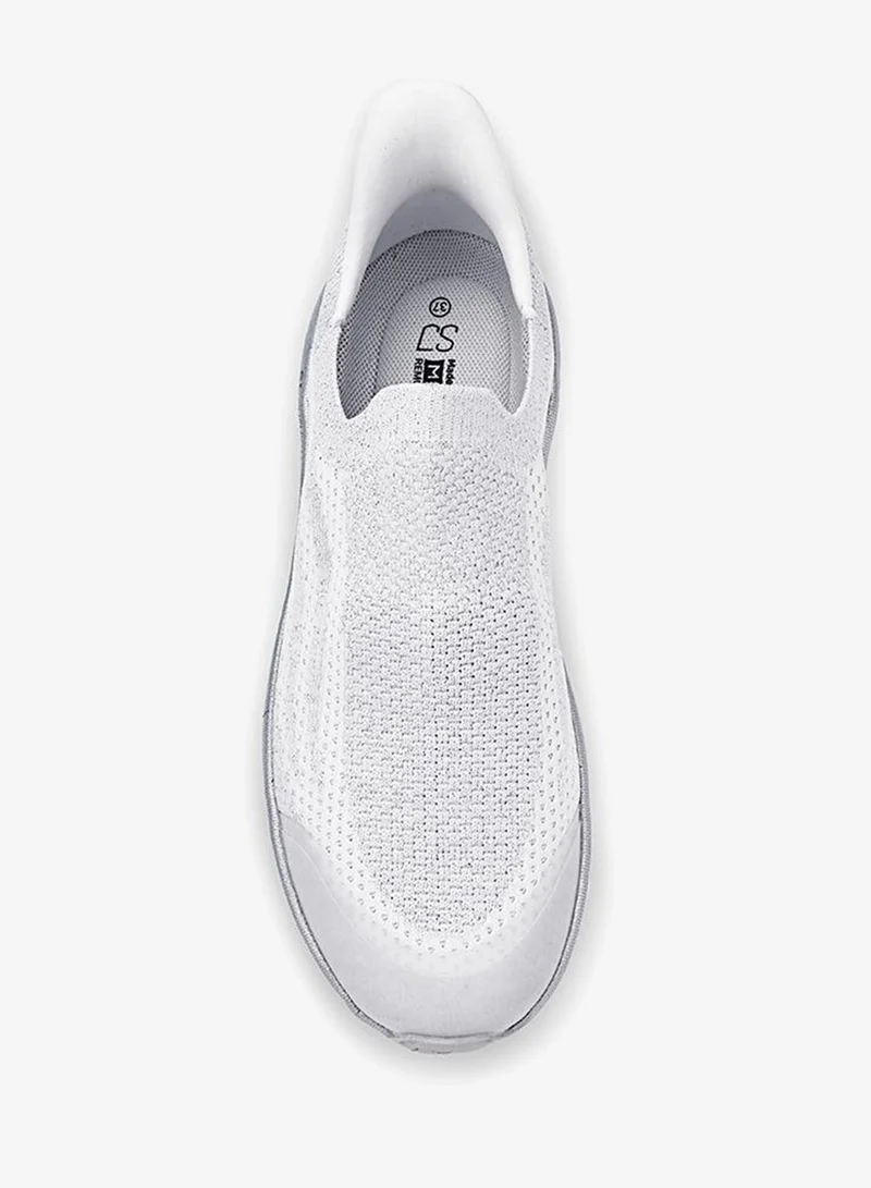Iconstyle OffWhite/Silver Trail Running Performance Sneakers for Women | Best Price UAE